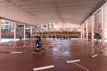 Jornadas de Educación Vial en el colegio Vera Cruz de Aranda