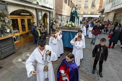 En estos cinco años, desde su estreno en la Semana Santa de 2018, la cita se ha consolidado con la Virgen del Socorro como protagonista. SANTI OTERO