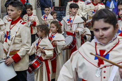 El ritmo lo ponen los niños de la Banda Infantil de San Gil. FOTOS: © ECB / SANTI OTERO