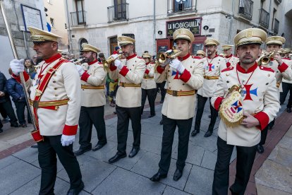 Instante de la procesión del Encuentro. SANTI OTERO