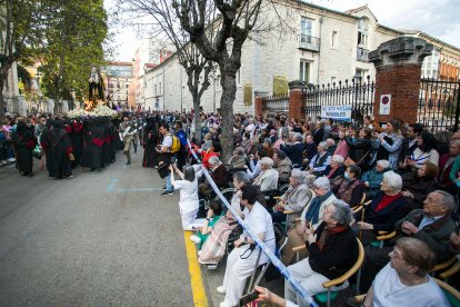 Instante de la procesión de Nuestra Señora de la Soledad. TOMÁS ALONSO