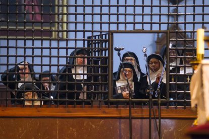 Instante de la procesión de Nuestra Señora de la Soledad. TOMÁS ALONSO