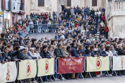 Instante de la procesión del Encuentro. SANTI OTERO
