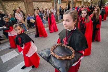 Instante de la procesión de Nuestra Señora de la Soledad. TOMÁS ALONSO