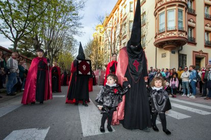Instante de la procesión de Nuestra Señora de la Soledad. TOMÁS ALONSO
