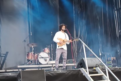 Daniel Guantes en el San Martín Fest. D. S. M.