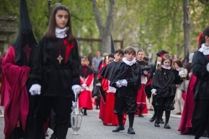 Instante de la procesión de Nuestra Señora de la Soledad. TOMÁS ALONSO