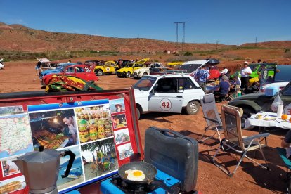 Instante del raid por Marruecos. ECB