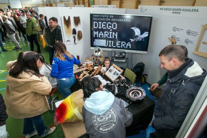 Stand del Diego Marín Aguilera. TOMÁS ALONSO