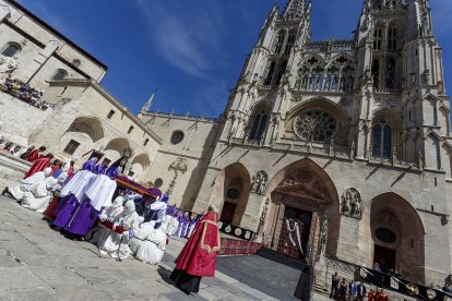 Desenclavo del Santísimo Cristo de Burgos. SANTI OTERO