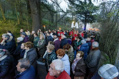 Vía Crucis con Antorchas. SANTI OTERO