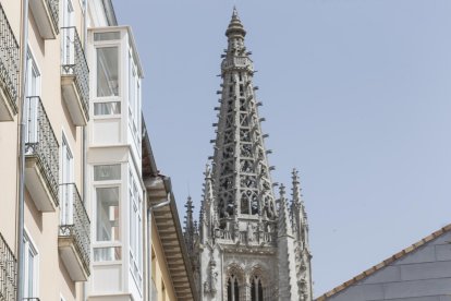 Instante de la procesión de Anuncio Pascual. SANTI OTERO