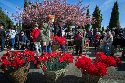 Inauguración del memorial por las víctimas del franquismo en el cementerio de Burgos. TOMÁS ALONSO