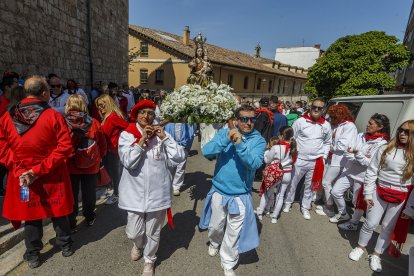 Instante de la Romería de la Virgen Blanca