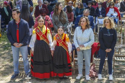 Instante de la Romería de la Virgen Blanca.
