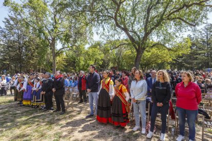Instante de la Romería de la Virgen Blanca.