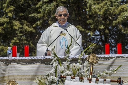 Instante de la Romería de la Virgen Blanca.