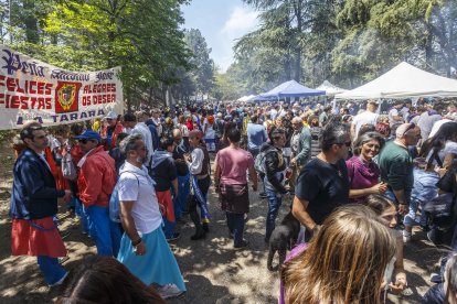 Instante de la Romería de la Virgen Blanca.