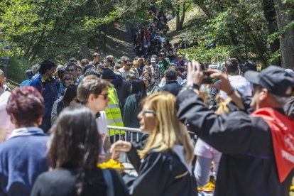 Instante de la Romería de la Virgen Blanca.