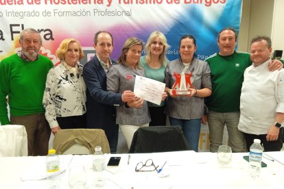 La final se celebró en la Escuela de Hostelería.