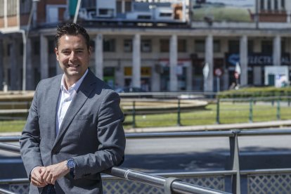 Daniel de la Rosa, actual alcalde y candidato del PSOE a la Alcaldía de Burgos.