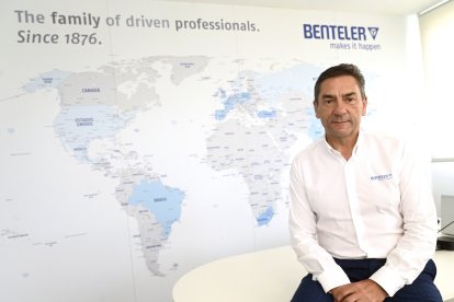 Ricardo García, director general de Benteler España y Sur de Europa