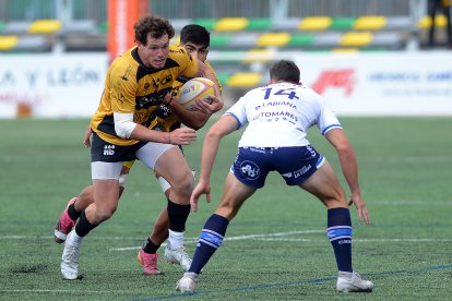 Imagen del último encuentro de la temporada en San Amaro.