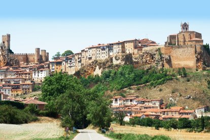 Vista panorámica de Frías.