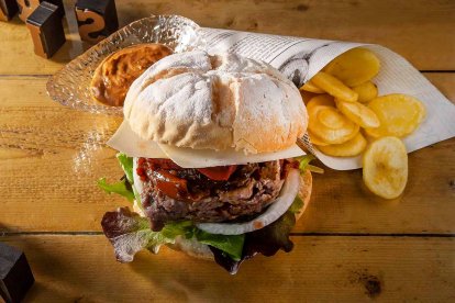 Hamburguesa de En tiempos de Maricastaña.