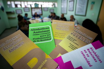 Folletos informativos de el asociación.