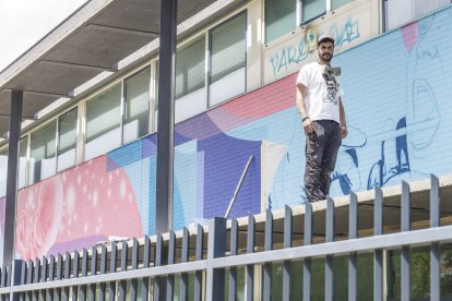 Nuevos murales creados por Christian Sasa en la provincia y la capital.