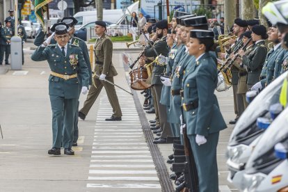 Celebración del 179 aniversario de la Guardia Civil en Burgos.