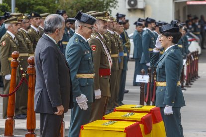 Celebración del 179 aniversario de la Guardia Civil en Burgos.