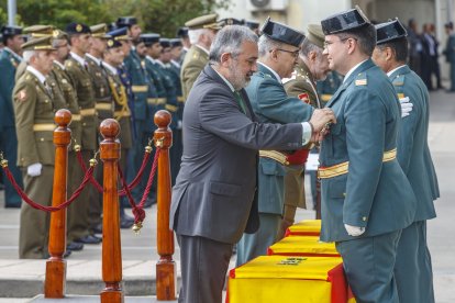Celebración del 179 aniversario de la Guardia Civil en Burgos.