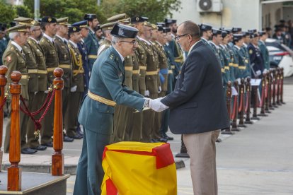 Celebración del 179 aniversario de la Guardia Civil en Burgos.