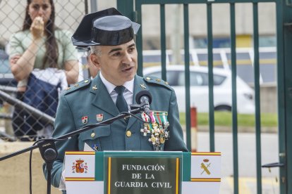Celebración del 179 aniversario de la Guardia Civil en Burgos.