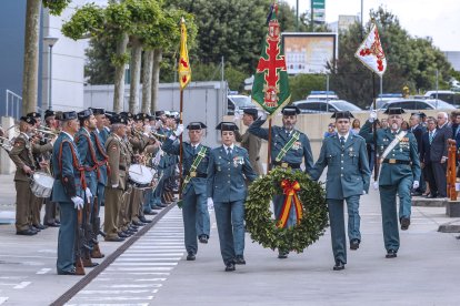 Celebración del 179 aniversario de la Guardia Civil en Burgos.
