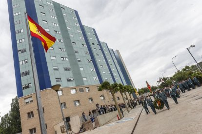Celebración del 179 aniversario de la Guardia Civil en Burgos.