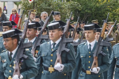 Celebración del 179 aniversario de la Guardia Civil en Burgos.