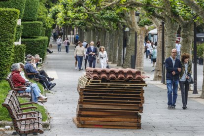 Las casetas se instalarán también en el Paseo del Espolón.