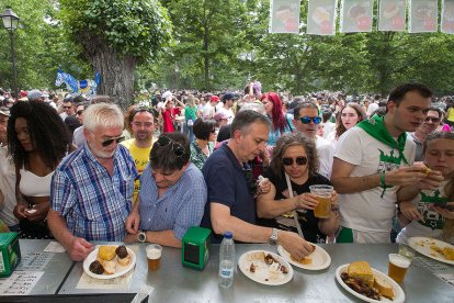Instante de la fiesta del Parral.