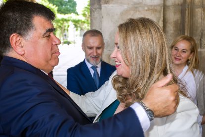 Instante de la toma de posesión de la nueva Corporación municipal.