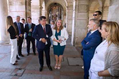 Instante de la toma de posesión de la nueva Corporación municipal.