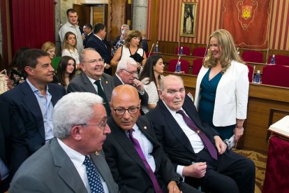 Instante de la toma de posesión de la nueva Corporación municipal.