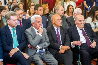 Instante de la toma de posesión de la nueva Corporación municipal.