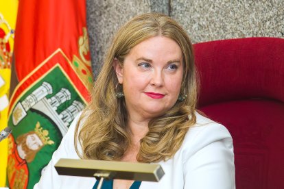 Instante de la toma de posesión de la nueva Corporación municipal.