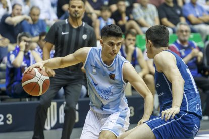 Corbalán durante el encuentro.