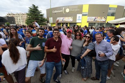 Imagen del partido entre el Hereda San Pablo Burgos y el Zunder Palencia.