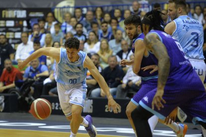Imagen del partido entre el Hereda San Pablo Burgos y el Zunder Palencia.