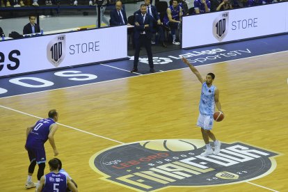 Imagen del partido entre el Hereda San Pablo Burgos y el Zunder Palencia.